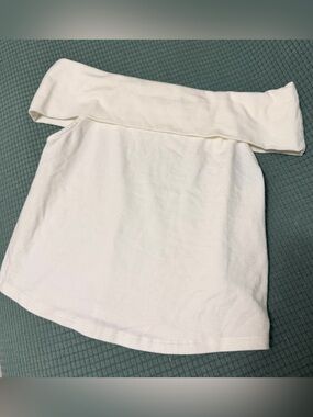 aerie Ivory Off-Shoulder Top
